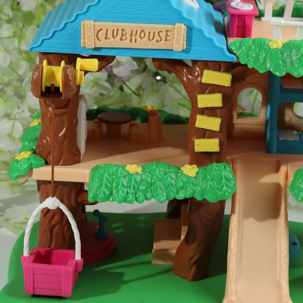 Lakeshore Learning Clubhouse Treehouse Playset with Slide and Lift Toy